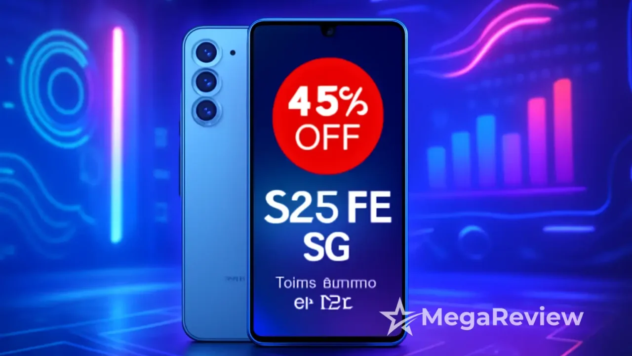 Samsung Galaxy S25 FE 5G com 45% OFF na Amazon; Parcelamento em até 12x