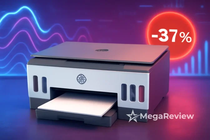 Impressora Multifuncional HP Smart Tank 724 com 37% OFF na Amazon