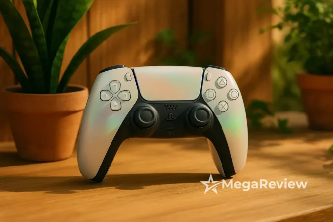 Controle DualSense Chroma Pearl com 22% OFF na Amazon