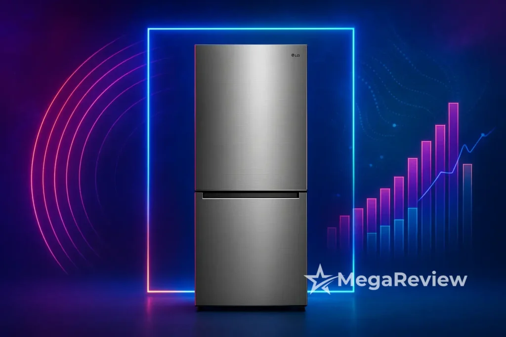 Refrigerador LG Bottom Freezer Inverse 451L Platinum com 3% OFF na Amazon