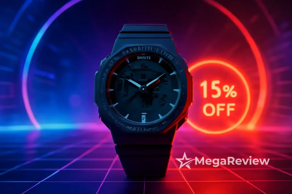 Relógio Casio G-Shock GA-2100 com 15% OFF na Amazon