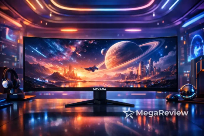 Monitor Nexara 34" Ultrawide com 10% OFF na Amazon; estoque limitado