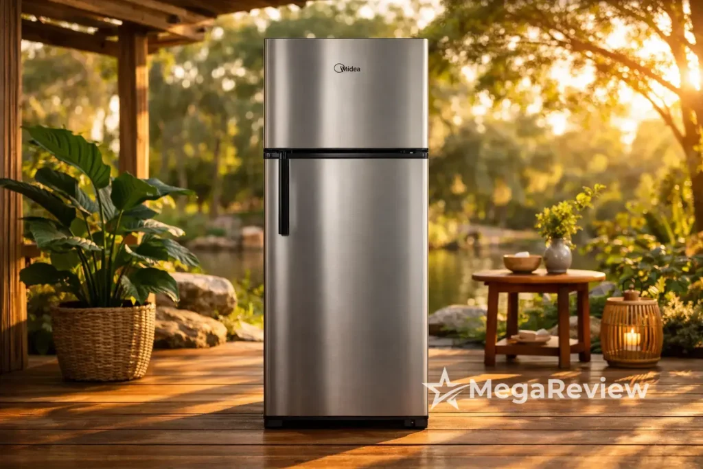 Geladeira Midea Frost Free 347L Slim com 7% OFF em até 12x na Amazon