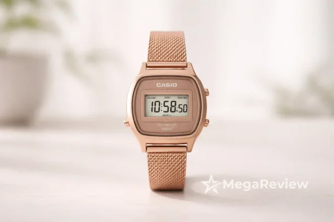 Relógio Casio Vintage mini rose com 23% OFF na Amazon