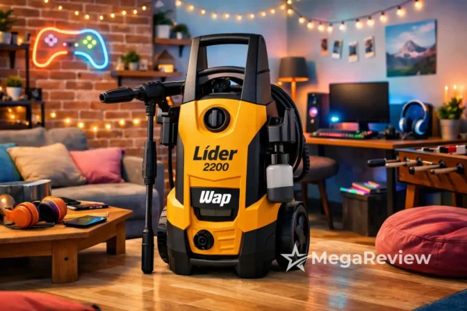 WAP Lavadora de Alta Pressão Líder 2200 com 49% OFF em até 10x sem juros na Amazon