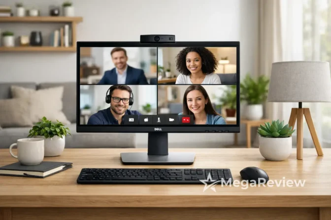 Monitor Dell de 23.8" para Videoconferência por R$ 1.385,10 na Amazon