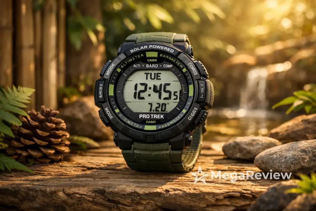 Relógio Casio Pro Trek PRG-340: 10% OFF na Amazon