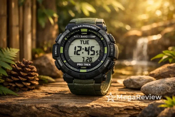 Relógio Casio Pro Trek PRG-340: 10% OFF na Amazon