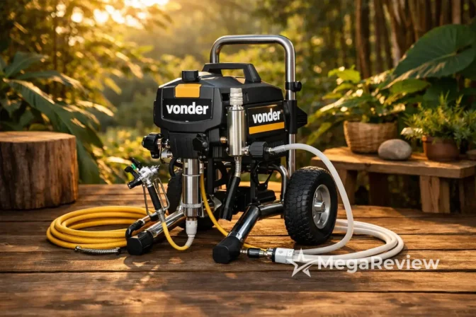 Máquina de Pintura Airless Vonder por R$ 5.660,58 em até 10x na Amazon