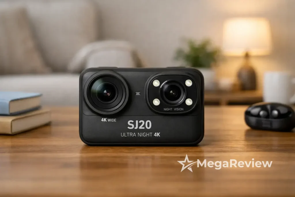 SJCam SJ20 Ultra Night 4K com 32% OFF na Amazon; 12x sem juros