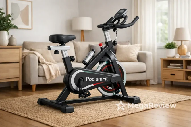 Bicicleta PodiumFit S200 cai para R$ 1.090 na Amazon