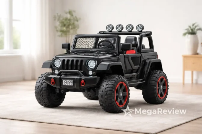 Jipe infantil elétrico 12V: 25% OFF na Amazon