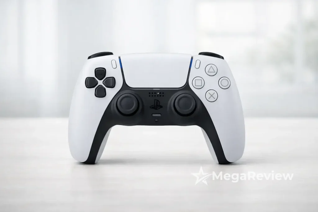 Controle DualSense branco tem 26% OFF em até 7x na Amazon