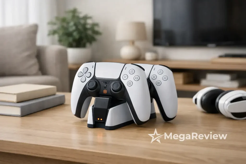 Base de carregamento DualSense com 31% OFF; em até 5x