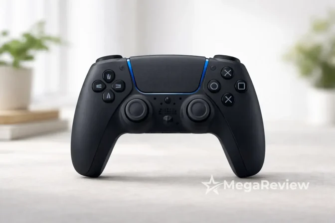 Controle DualSense Midnight Black com 26% OFF na Amazon