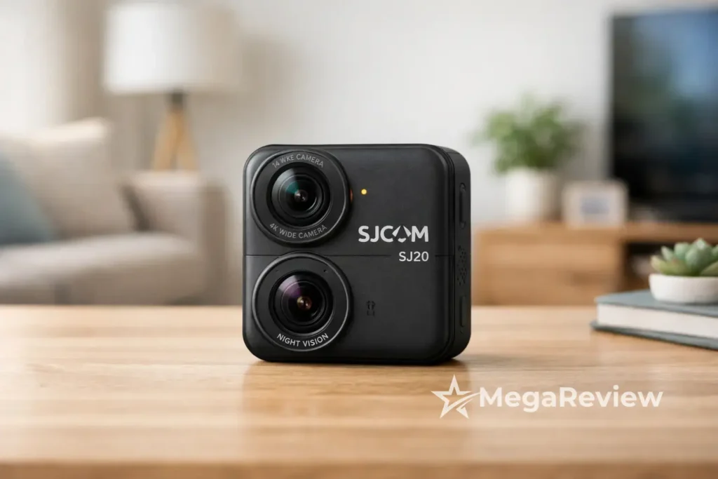 SJCAM SJ20 4K com lente dupla cai 23% na Amazon