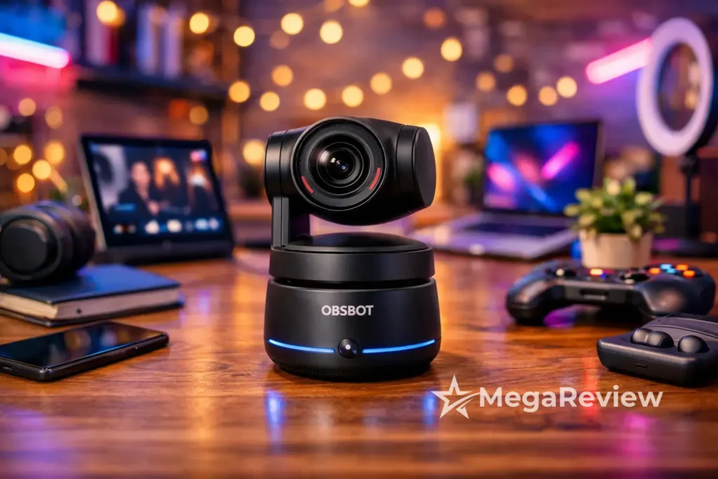 OBSBOT Tail Air com 21% OFF na Amazon e entrega rápida