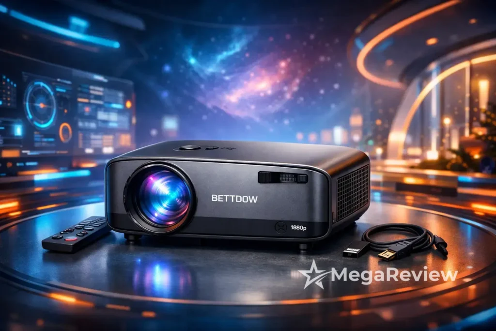 Projetor Bettdow 1080p com 5% OFF na Amazon