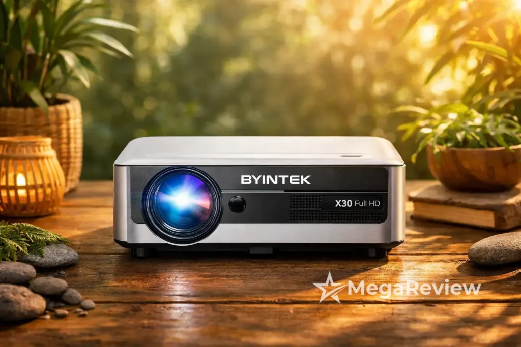 Byintek X30 Full HD 900 ANSI por R$ 1.188,88 na Amazon