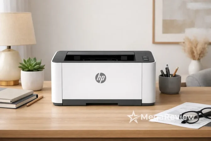 HP Laser 107a com 11% OFF e branco/cinza na Amazon