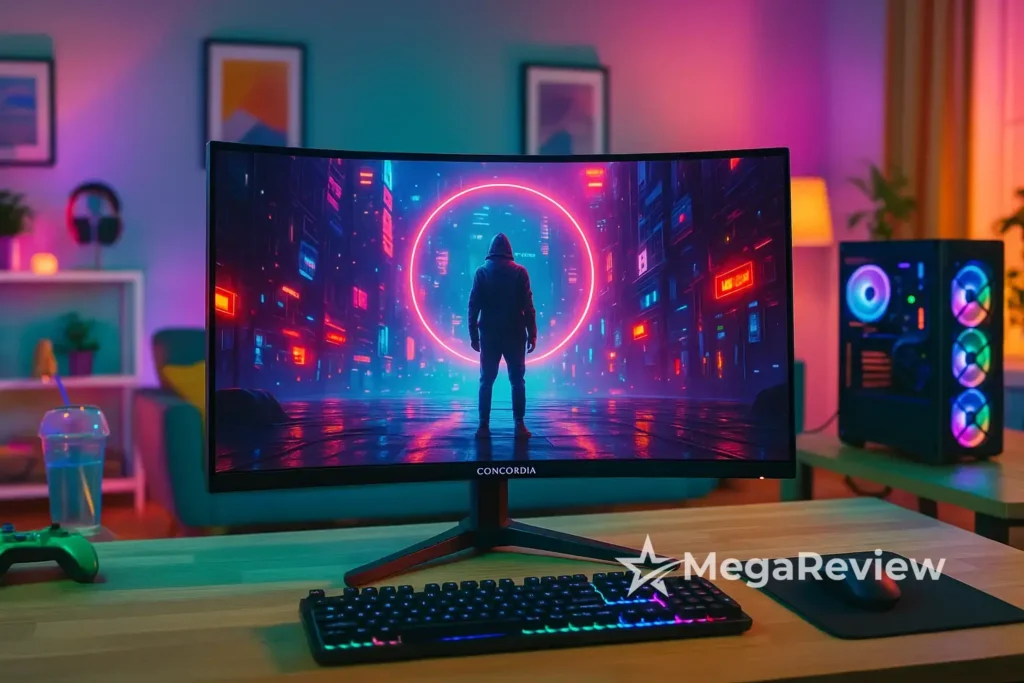 Monitor gamer curvo Concórdia com frete grátis e 12x na Amazon