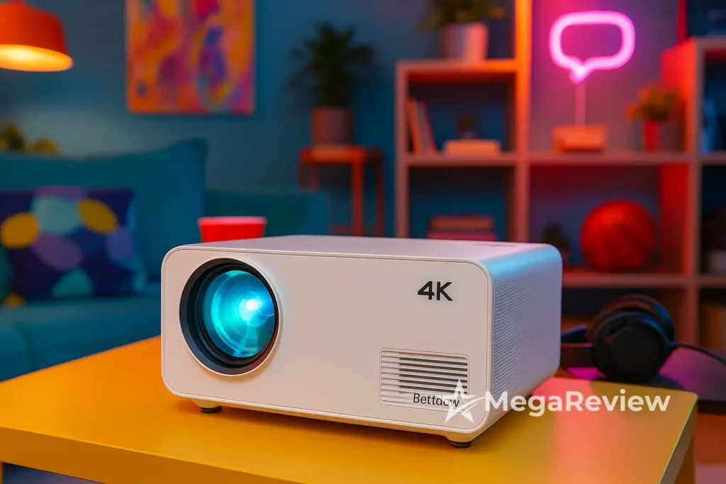Bettdow projetor 4K com 9% OFF na Amazon; preço abaixo da média