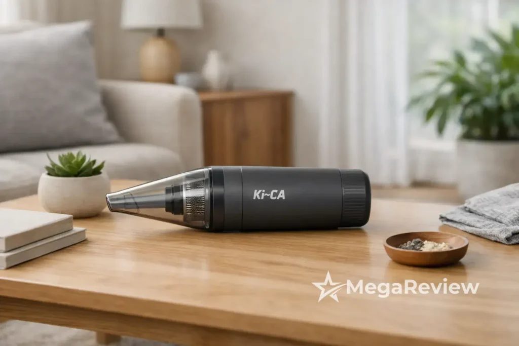 100000RPM Aspirador de pó Portátil Ki~CA Jetfan 2.0 com 28% OFF na Amazon