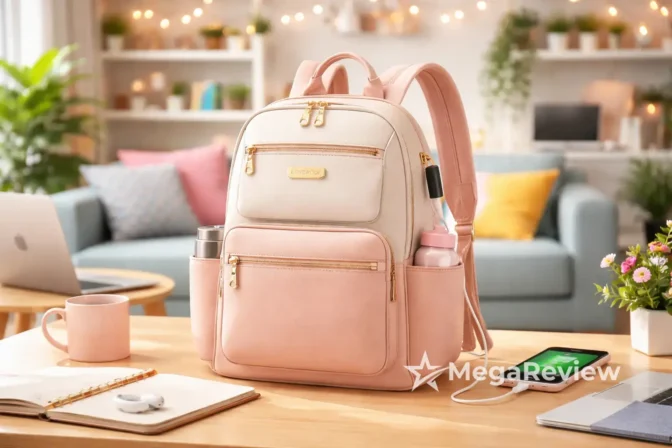 LOVEVOOK Mochila feminina para notebook com 18% OFF na Amazon, confira