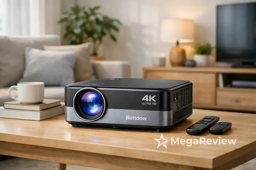 Bettdow Projetor 4K: 10% OFF na Amazon