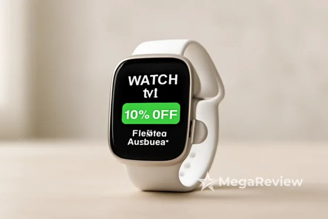 Apple Watch SE 3 com 10% OFF no app da Amazon