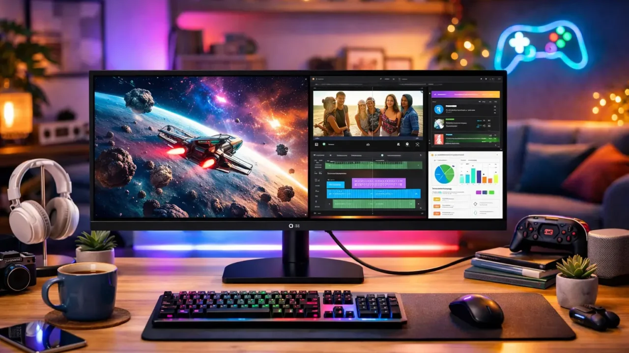 6 monitores UltraWide LG 29 USB-C com suporte no Brasil