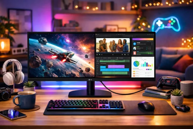 6 monitores UltraWide LG 29 USB-C com suporte no Brasil