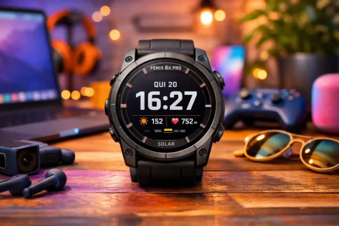 Guia de compra: 6 Garmin Fenix 8 pro solar bem avaliados