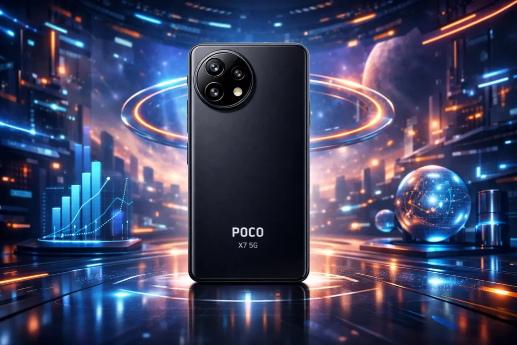 6 Poco X7 resistentes à água para aventuras