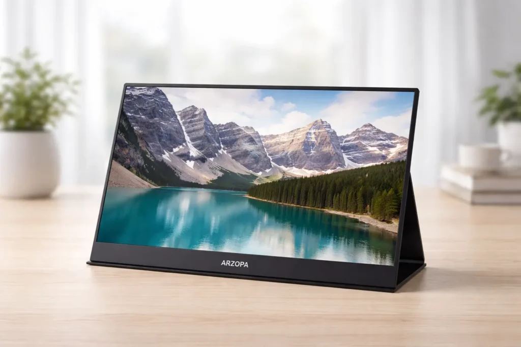 Melhor monitor portátil da Arzopa 15 com tela IPS