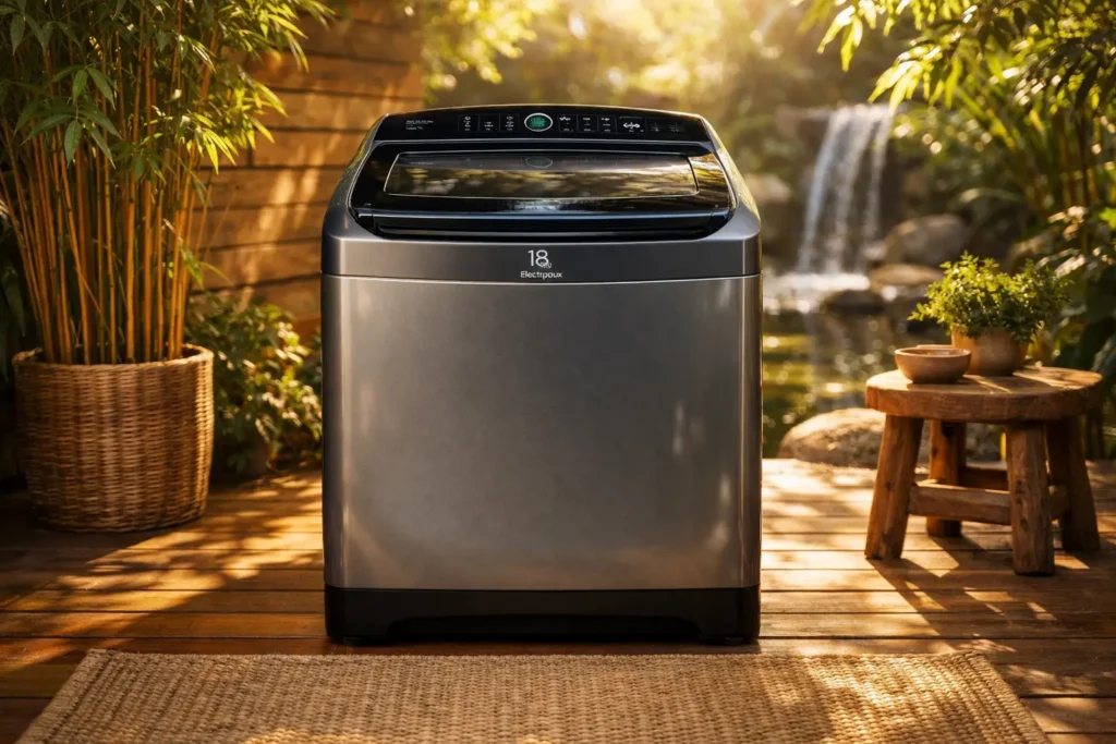 Desempenho turbinado: máquina de lavar Electrolux 18 kg