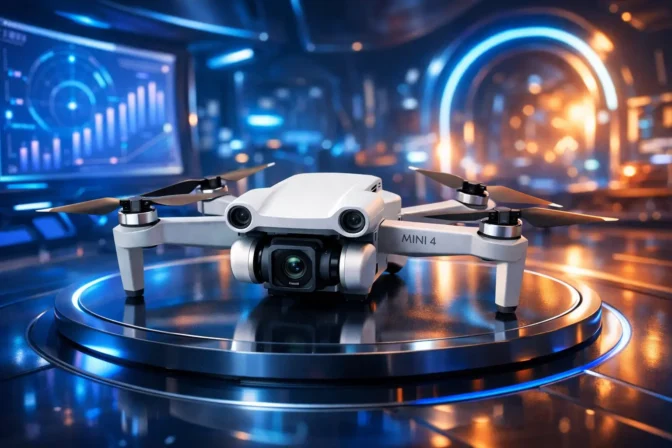 6 drones prontos para viagem com bateria duradoura