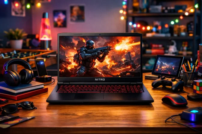 Top 6 Notebook Nitro V15 compactos e leves para o dia a dia