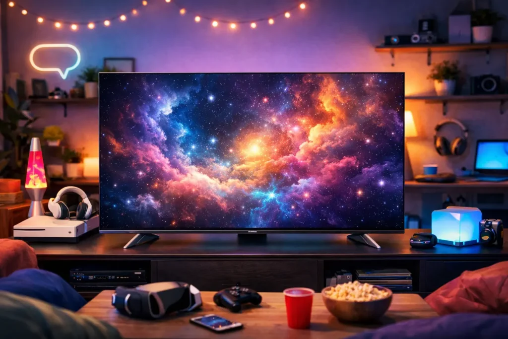 6 TVs e monitores Mini LED para aventuras em casa