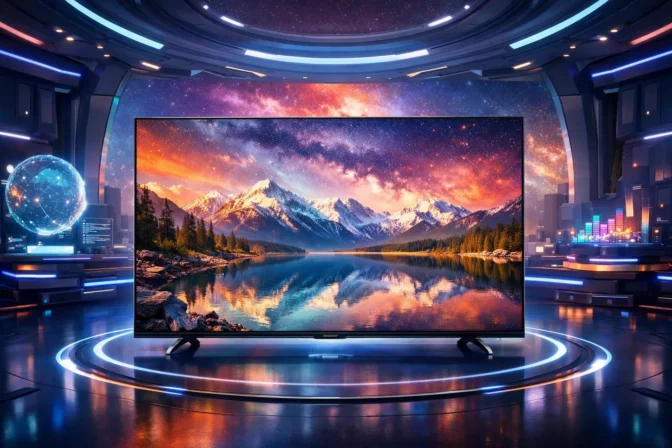 6 Smart TVs Samsung Crystal UHD 4K para sala grande