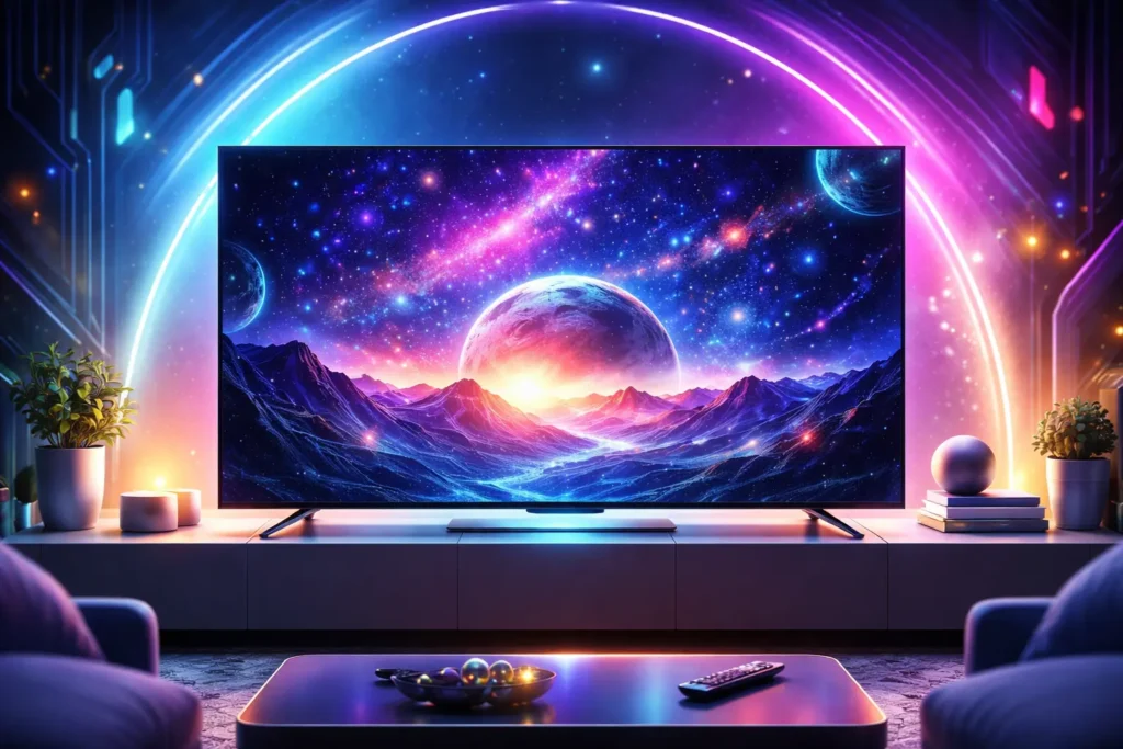 Tela infinita: 6 Smart TVs 4K 55" com display premium