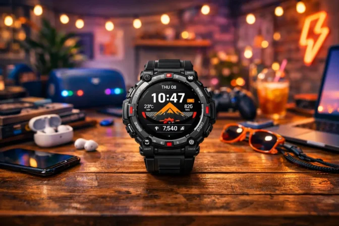 Compactos e poderosos: 6 opções estilo Amazfit Trex Ultra