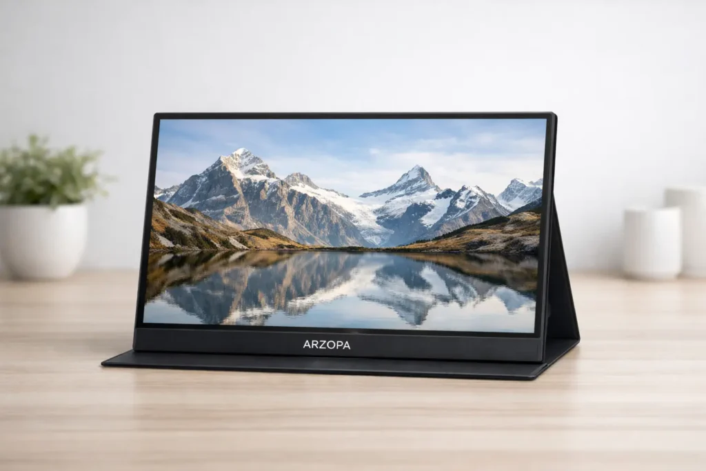 Especial gamers: monitor arzopa 15.6 portátil e 5 rivais
