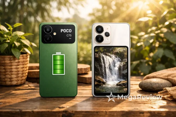 Poco C75 NFC vs Redmi Note 14: bateria ou câmera?