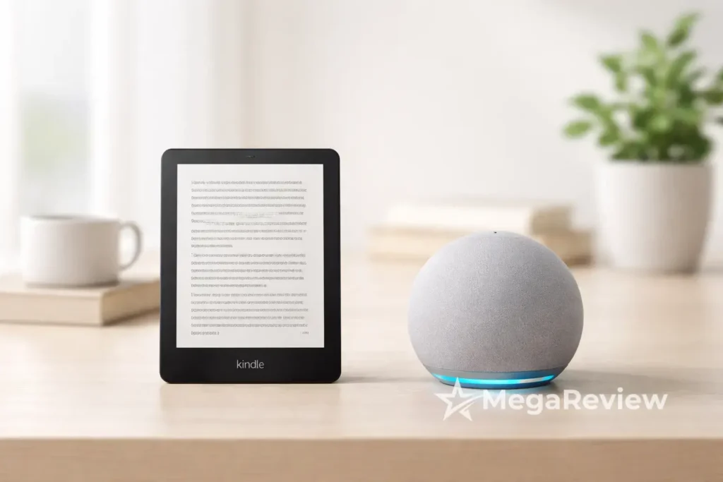 Kindle Paperwhite vs Echo Dot Max: leitura ou automação?