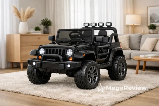 Carrinho elétrico infantil Maxi Toys 12V com 54% OFF