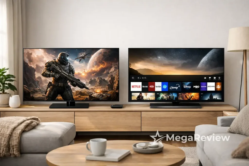 Samsung OLED 55S90D vs LG OLED55B5: 144 Hz ou webOS?