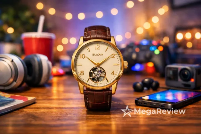 Bulova Classic 97A123 com 47% OFF e design vintage na Amazon