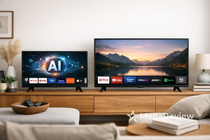Smart TV LG 32LR600B vs Philco PTV40M9GR2CGB: AI ou tela maior?