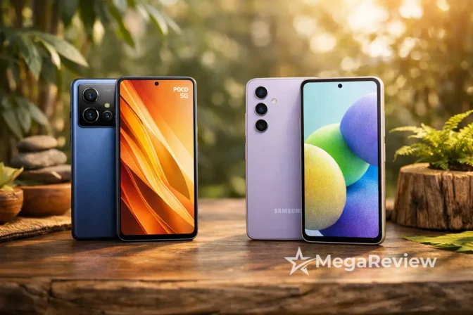 Xiaomi Poco X7 Pro 5G vs Samsung Galaxy A55 5G: Desempenho ou Câmera?